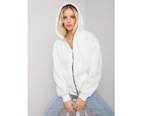 Dámská mikina AMELIA bílá Bílá, L/XL