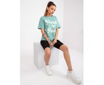 Dámské tričko JADE zelené Mátová, Univerzální