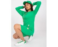 Dámské šaty s kapsami HOLLY zelené Zelená, S/M