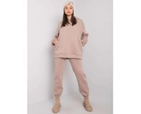 Dámská souprava DILLONA tmavě béžová Vícebarevný, L