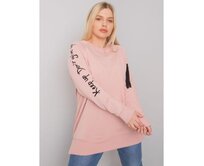 Dámská tunika plus size PARMA tmavě růžová Růžová, Univerzální