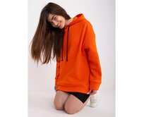 Dámská mikina s kapucí TENERIFE oranžová Vícebarevný, L/XL