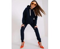 Dámská souprava s kapucí ALEJANDRA námořnická modrá Námořnická modrá, S/M