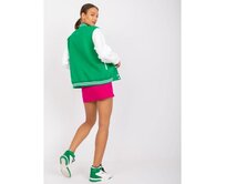Dámská bunda bomber s výšivkou PALMA zelená Zelená, L/XL