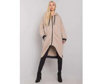 Dámská mikina s kapucí MAYAR béžová Béžová, L/XL