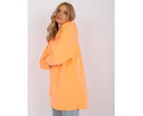 Dámská mikina s kapucí CANBERRA oranžová Oranžová, L/XL