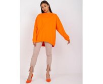 Dámská mikina basic TWIST oranžová Oranžová, S/M