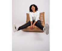 Dámská blůza z bavlny plus size VICKEY ecru Ecru, Univerzální