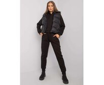 Dámská souprava s vestou AYSEL černá Černá, L/XL