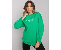 Dámská mikina s kapucí CHEROBURG zelená Zelená, S/M