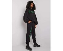 Dámská souprava Lily RUE PARIS černá Černá, L/XL