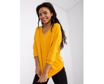 Dámská halenka OLIVIA basic světle oranžová Oranžová, S/M