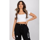 Dámský top Rosa RUE PARIS bílý Bílá, XS