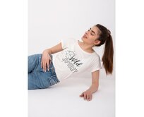Dámské tričko Cabrera MAYFLIES ecru Ecru, S