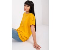 Dámská halenka bavlněná pro volný čas FRIA světle oranžová Oranžová, S/M