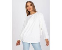 Dámská halenka s dlouhými rukávy oversize RENATA ecru Ecru, Univerzální