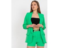 Dámská souprava elegantní se šortkami EZEKI zelená Zelená, 2XL