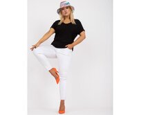 Dámská halenka plus size viskózová DINA černá Černá, Univerzální