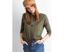 Dámská halenka APRIL khaki Khaki, XS