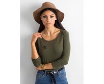 Dámská halenka MONA khaki Khaki, S