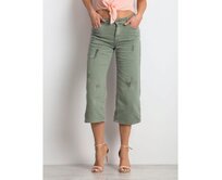 Dámské džíny REASONS khaki Khaki, 34