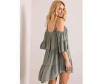 Dámské šaty VERONIQUE khaki Khaki, S