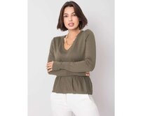 Dámská košile Melby RUE PARIS khaki Khaki, XS