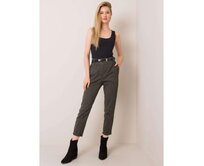 Dámské kalhoty CASSIE khaki Khaki, S