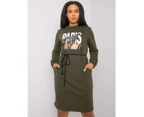 Dámské šaty LAREEN khaki Khaki, 36