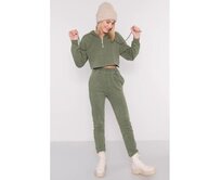 Dámské tepláky BSL khaki Khaki, XS
