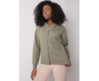 Dámská mikina prošívaná MELANIE světle khaki Khaki, S/M