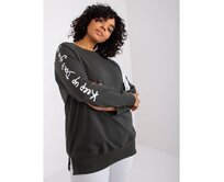 Dámská tunika plus size bavlněná PARMA khaki Khaki, Univerzální