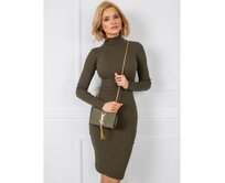 Dámské šaty Livia RUE PARIS khaki Khaki, S/M