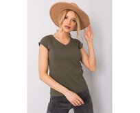 Dámské tričko ELISA khaki Khaki, S