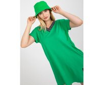 Dámská halenka s kapsami plus size VENTURA zelená Zelená, Univerzální
