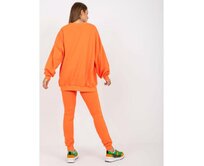 Dámský set s nášivkami RONI oranžový Oranžová, S/M