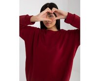 Dámská mikina oversize HENRIETTA kaštanová Kaštanová, Univerzální