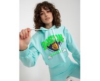 Dámský set s mikinou TINLEY mátový Mátová, Univerzální