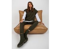Dámská souprava s kalhotami TERRI khaki Khaki, Univerzální