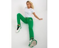 Dámské tepláky s aplikací MYRTLE zelené Zelená, S