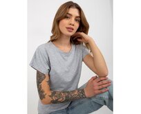 Dámské tričko BRIA šedé Šedá, S