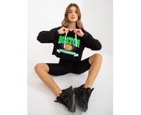 Dámský set sé šortkami DENISSE černý Černá, Univerzální