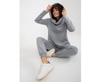 Dámský komplet basic s mikinou LEXIE šedé Šedá, Univerzální