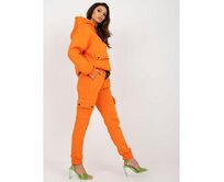 Dámská souprava s oversize mikinou TRIVA oranžová Oranžová, Univerzální