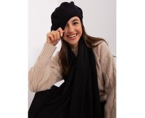 Dámský baret pro ženy JENA černý Černá, Univerzální
