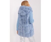 Dámská vesta s kapucí CAVA modrá Modrá, 2XL/3XL