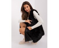 Dámská vesta s podšívkou ETURI černá Černá, S/M