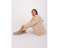 Dámská vesta s podšívkou OKINU béžová Béžová, L/XL