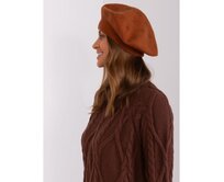 Dámský baret OPERE světle hnědý Hnědá, Univerzální