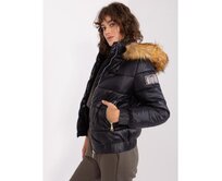 Dámská bunda s nášivkou WYRT černá Černá, L